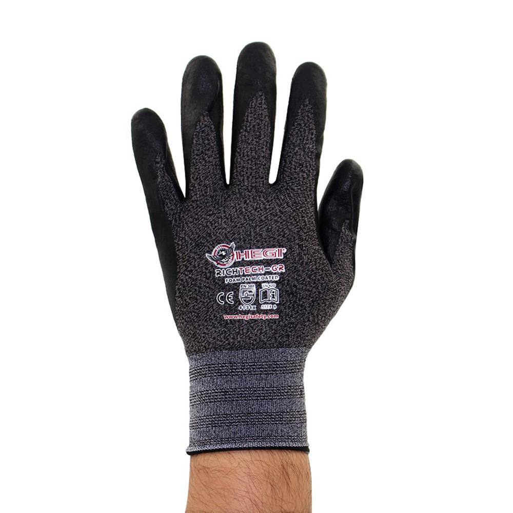 Hegi Safety Richtech-Gr Foam Nitrile Assembly Glove